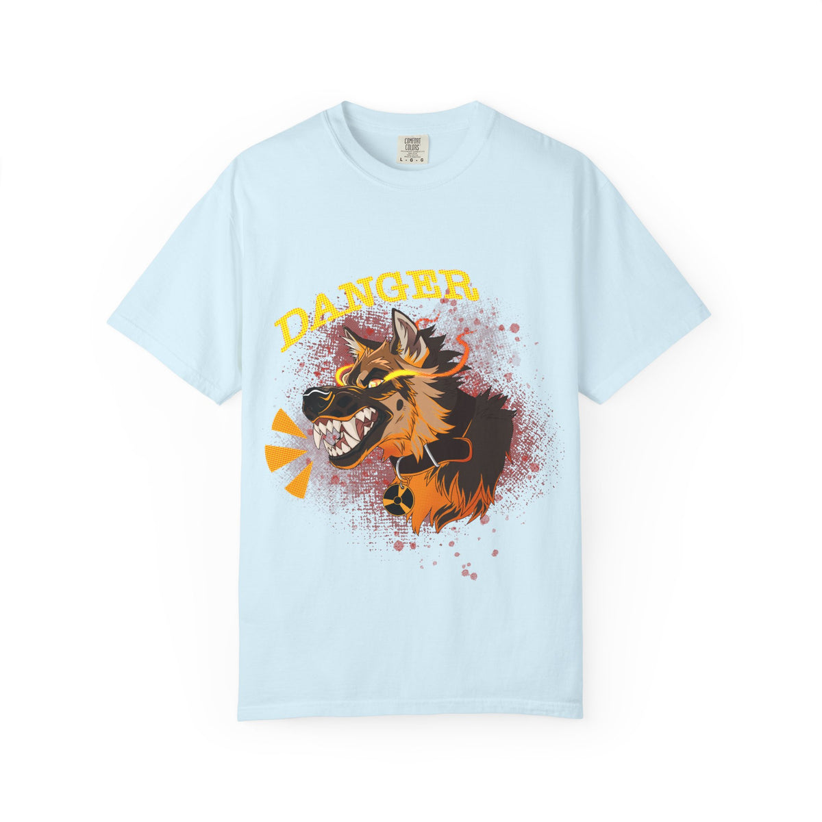 Danger Dog T-Shirt | Grunge Snarling Aggressive Dog Shirt | Dog Lover Gift | Furry Animal Tee | Animal Kingdom