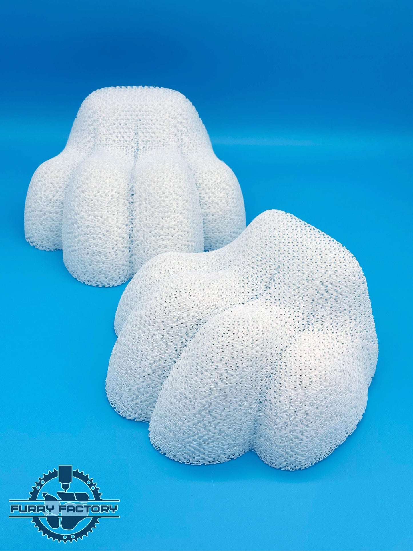Toony Fursuit Toes: Quetschbare TPU-Flexible Schaumstoffteile für leichte Feetpaws