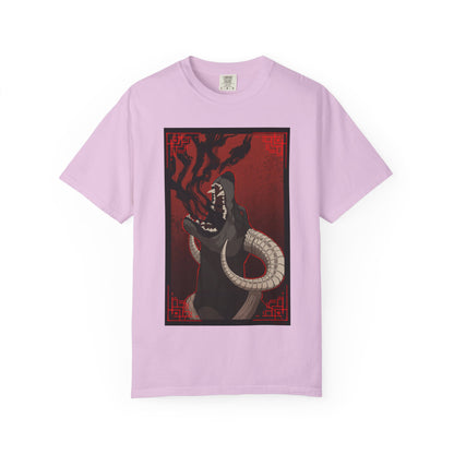 Houndoom Pokémon Shirt | Haloween | Artistic vision Tee | Dark Canine | Demon Dog Art | Wearable Beast Art