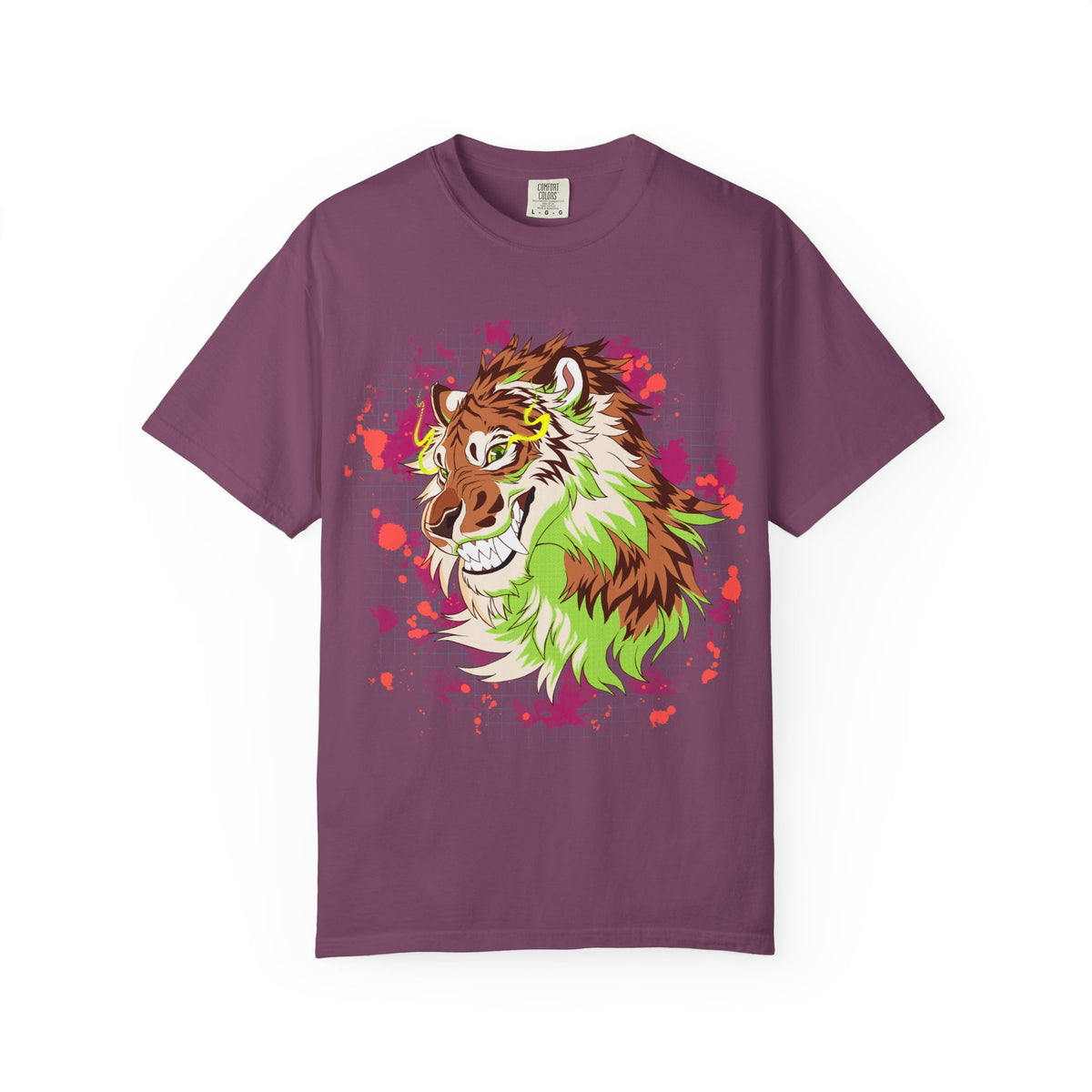 Furry Tiger T-Shirt | Big Cat Tee | Animal Lover Gift | Furry shirt | Animal Kingdom Shirt | Wearable Anthropomorphic Art