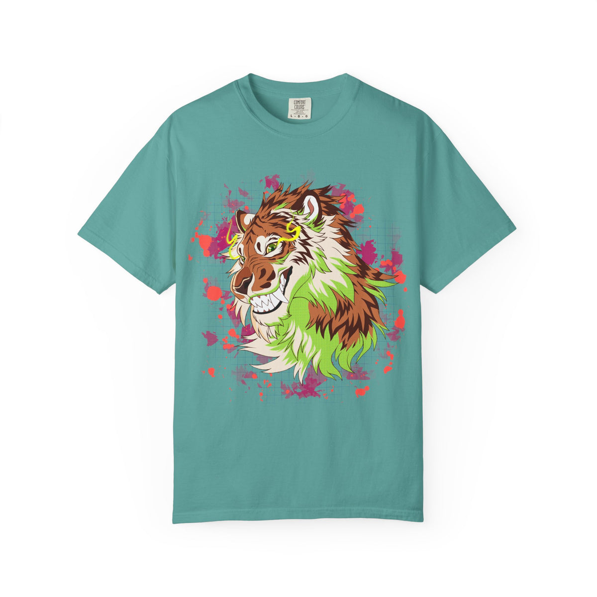 Furry Tiger T-Shirt | Big Cat Tee | Animal Lover Gift | Furry shirt | Animal Kingdom Shirt | Wearable Anthropomorphic Art