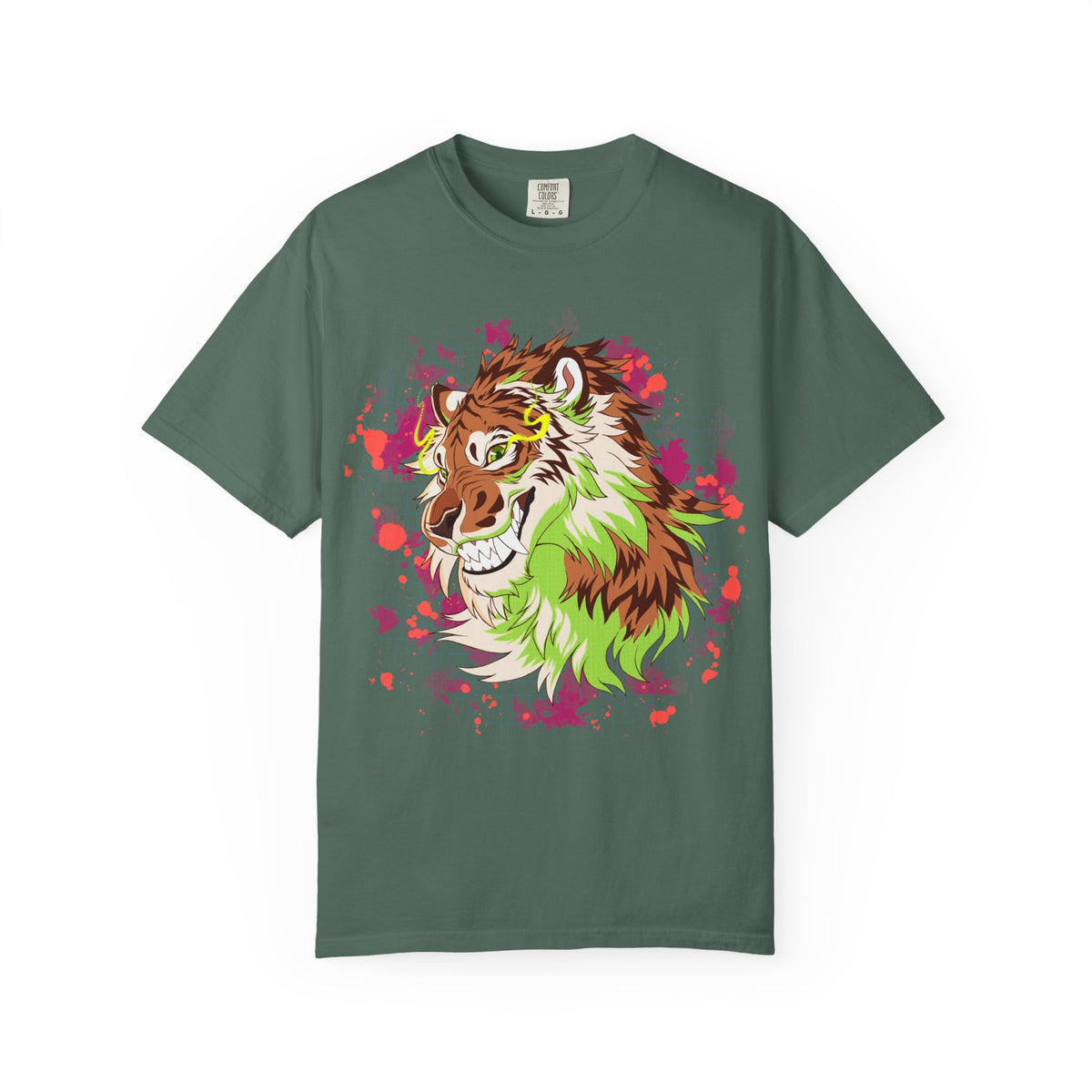 Furry Tiger T-Shirt | Big Cat Tee | Animal Lover Gift | Furry shirt | Animal Kingdom Shirt | Wearable Anthropomorphic Art