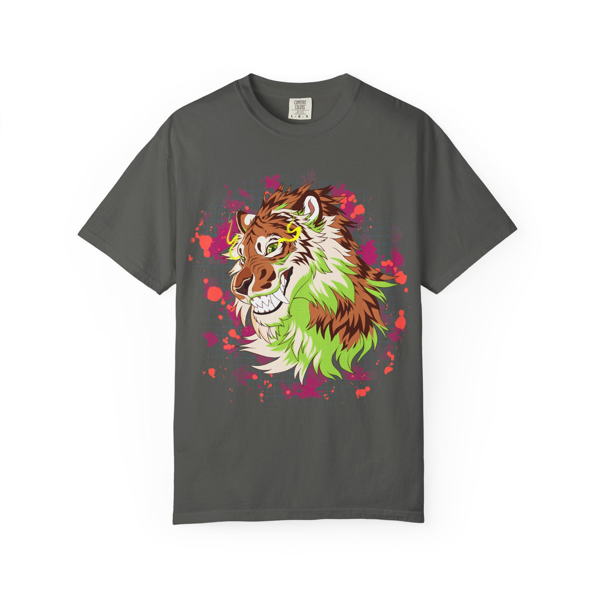 Furry Tiger T-Shirt | Big Cat Tee | Animal Lover Gift | Furry shirt | Animal Kingdom Shirt | Wearable Anthropomorphic Art