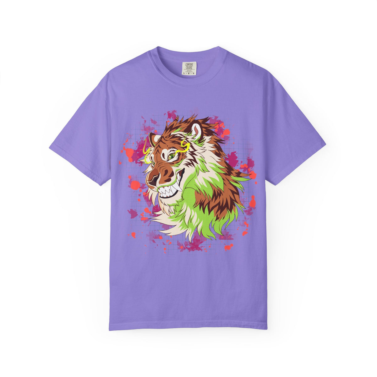 Furry Tiger T-Shirt | Big Cat Tee | Animal Lover Gift | Furry shirt | Animal Kingdom Shirt | Wearable Anthropomorphic Art