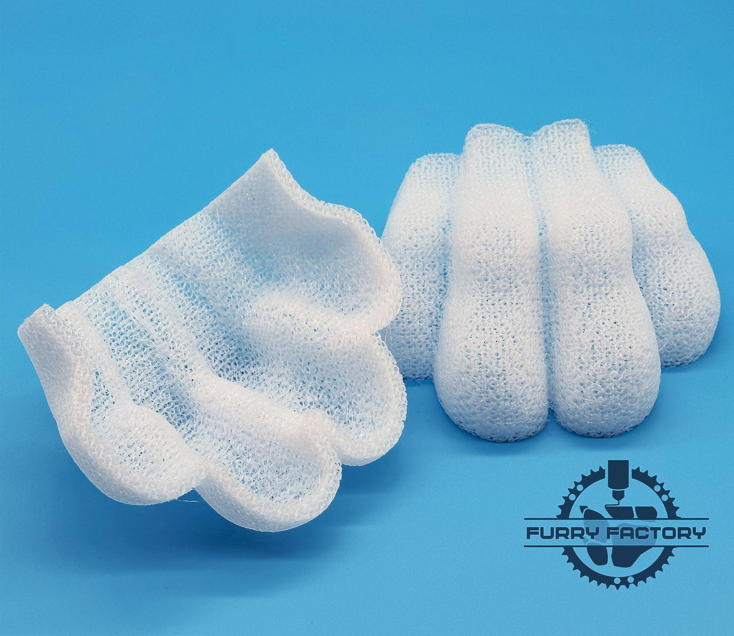 Realistic Fursuit Toes: Anatomical TPU Flexible Parts for Anthropomorphic Feetpaws