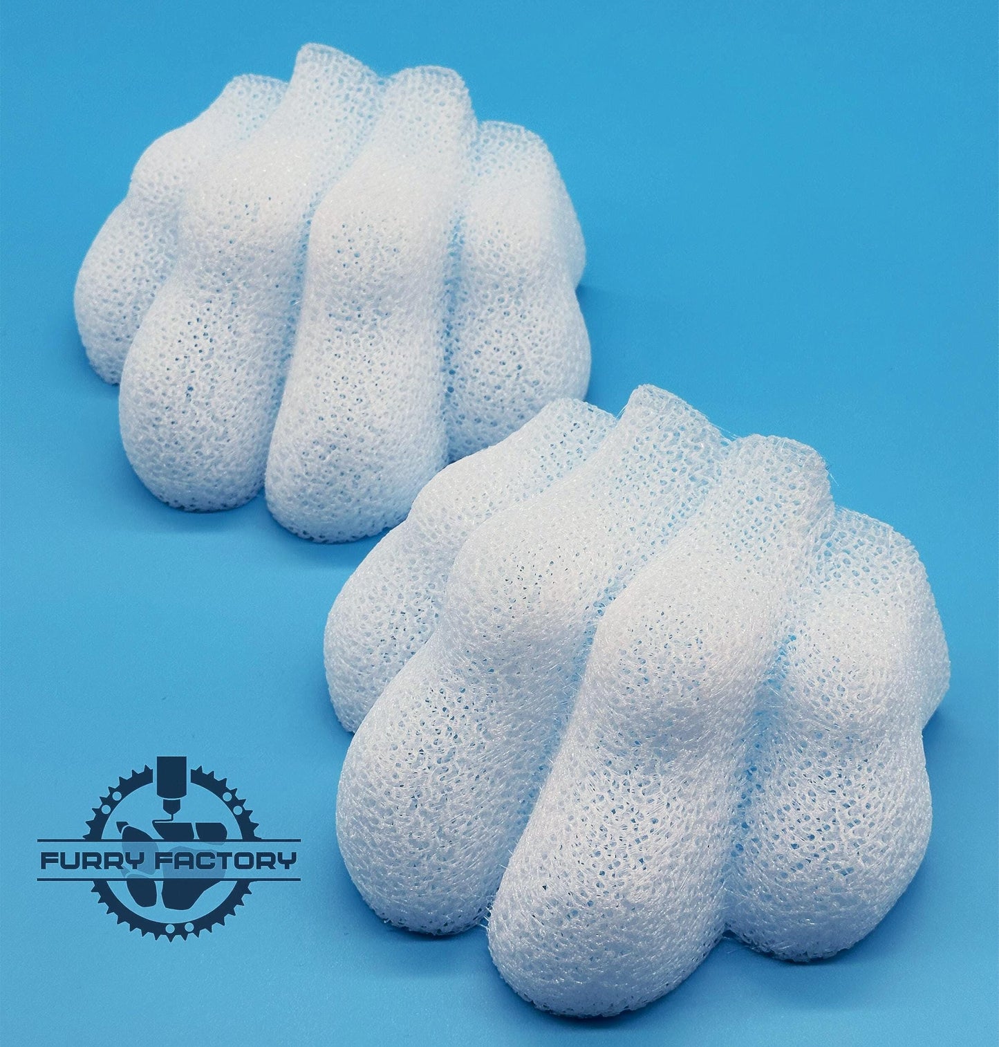 Realistic Fursuit Toes: Anatomical TPU Flexible Parts for Anthropomorphic Feetpaws