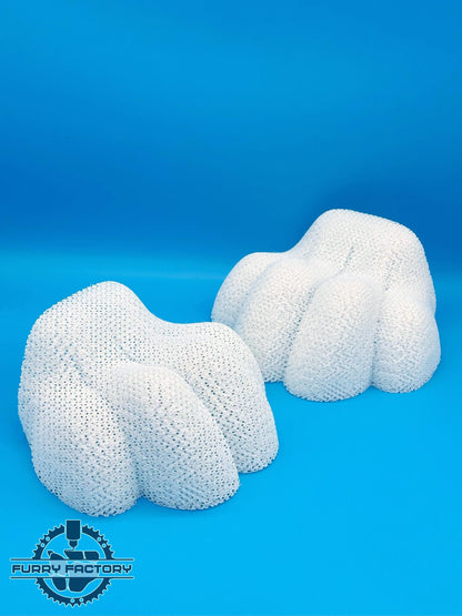 Toony Fursuit Toes: Quetschbare TPU-Flexible Schaumstoffteile für leichte Feetpaws