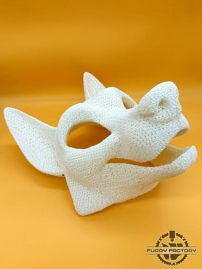 Foam TPU Base Toony Fox, Lightweight Fursuit Head, Soft Water Resistant