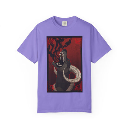 Houndoom Pokémon Shirt | Haloween | Artistic vision Tee | Dark Canine | Demon Dog Art | Wearable Beast Art