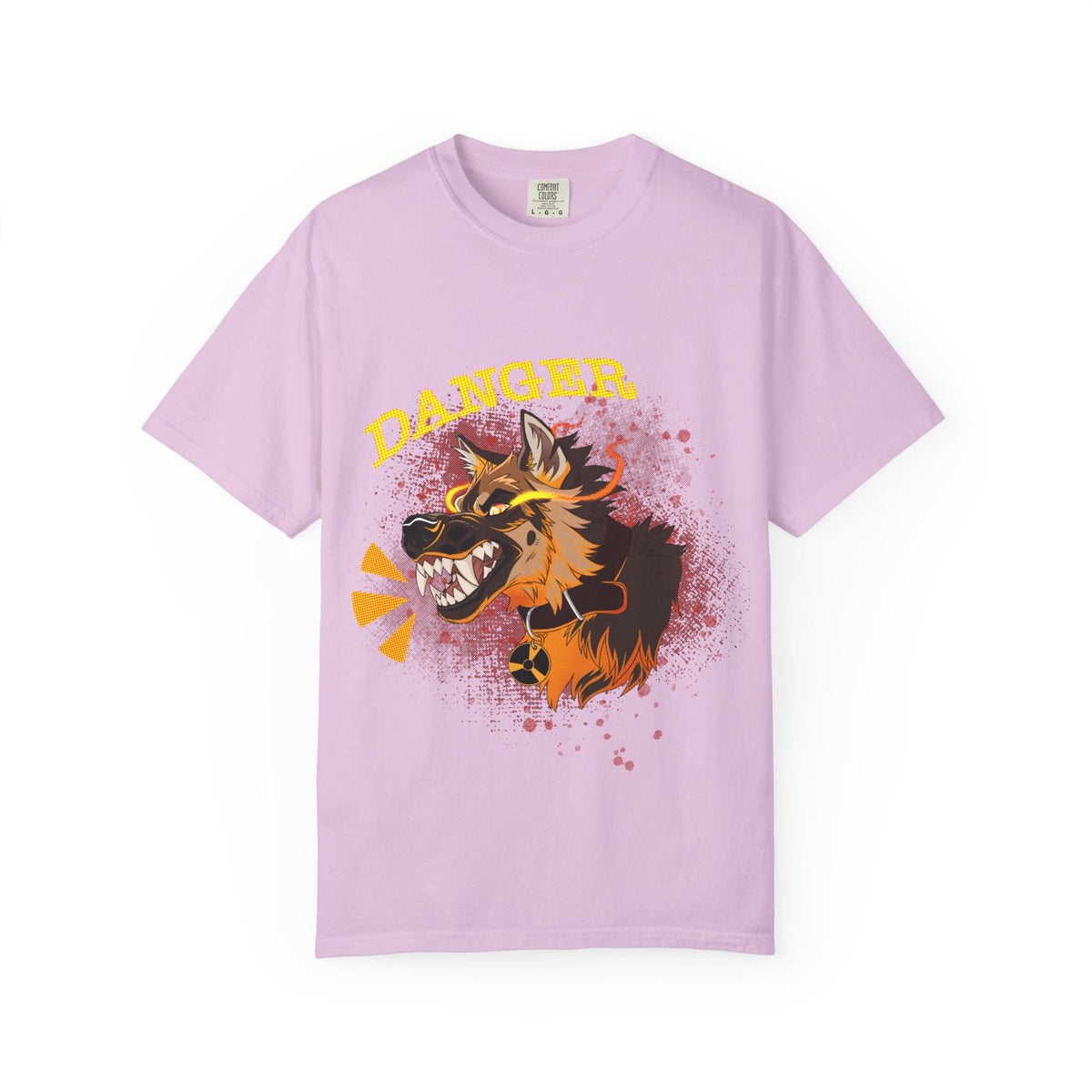 Danger Dog T-Shirt | Grunge Snarling Aggressive Dog Shirt | Dog Lover Gift | Furry Animal Tee | Animal Kingdom
