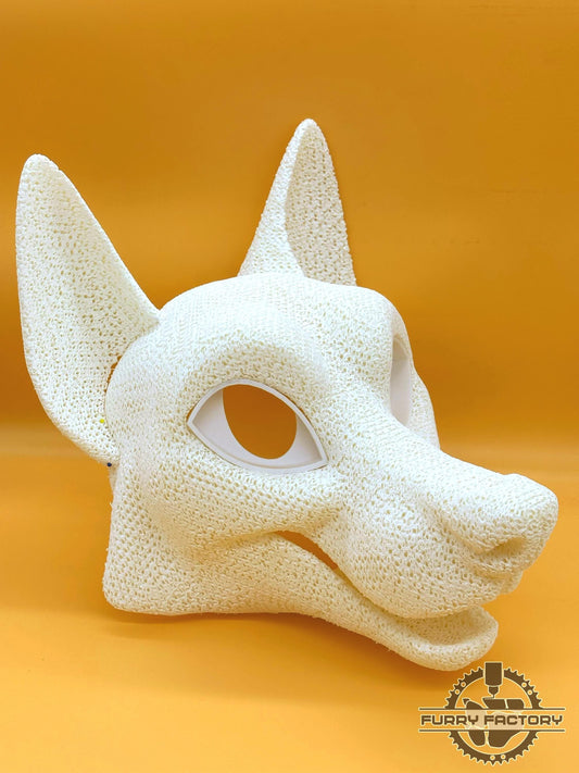 Foam TPU Base Toony Fox, Lightweight Fursuit Head, Soft Water Resistant