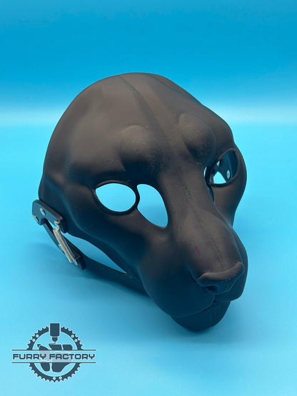 Lynx Fursuit Head Base - Realisitc with Moving jaw (3D printed)