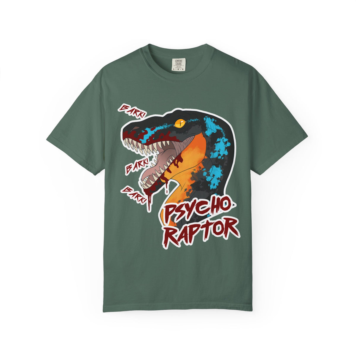 Utahraptor Shirt| Psycho Raptop | Dinosaur Graphic Tee | Dinosaur Lover Gift | The Isle vibe