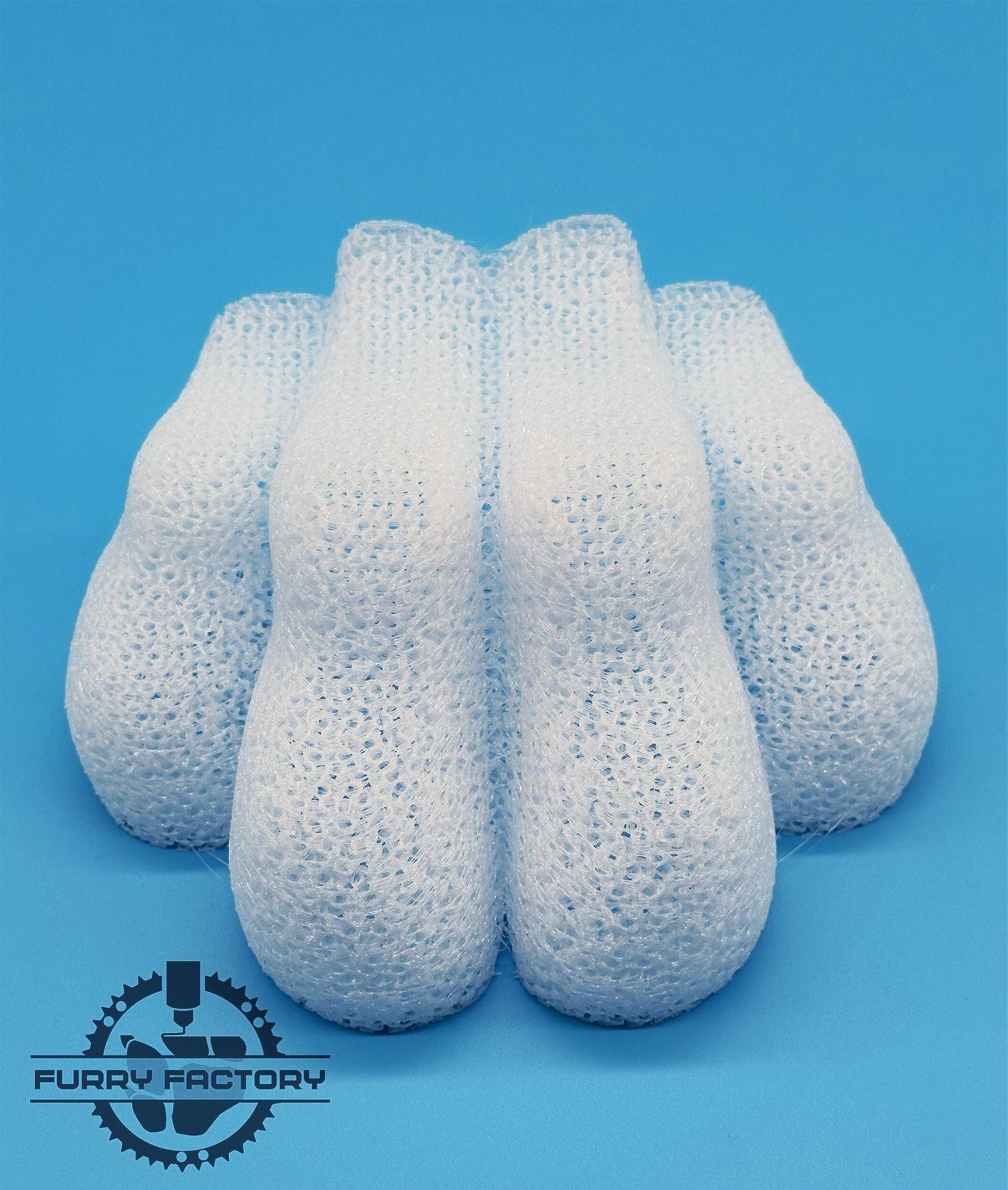 Realistic Fursuit Toes: Anatomical TPU Flexible Parts for Anthropomorphic Feetpaws