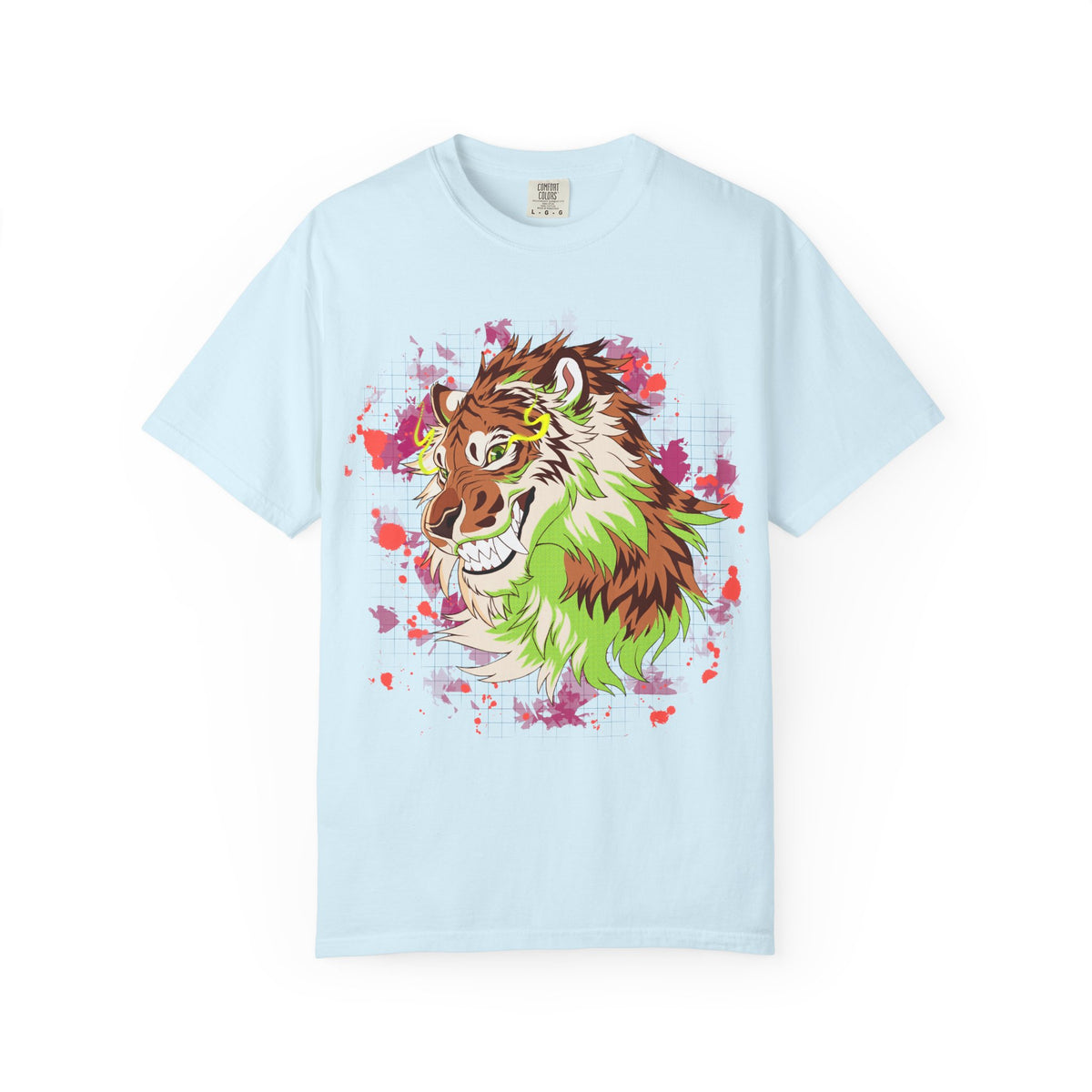 Furry Tiger T-Shirt | Big Cat Tee | Animal Lover Gift | Furry shirt | Animal Kingdom Shirt | Wearable Anthropomorphic Art