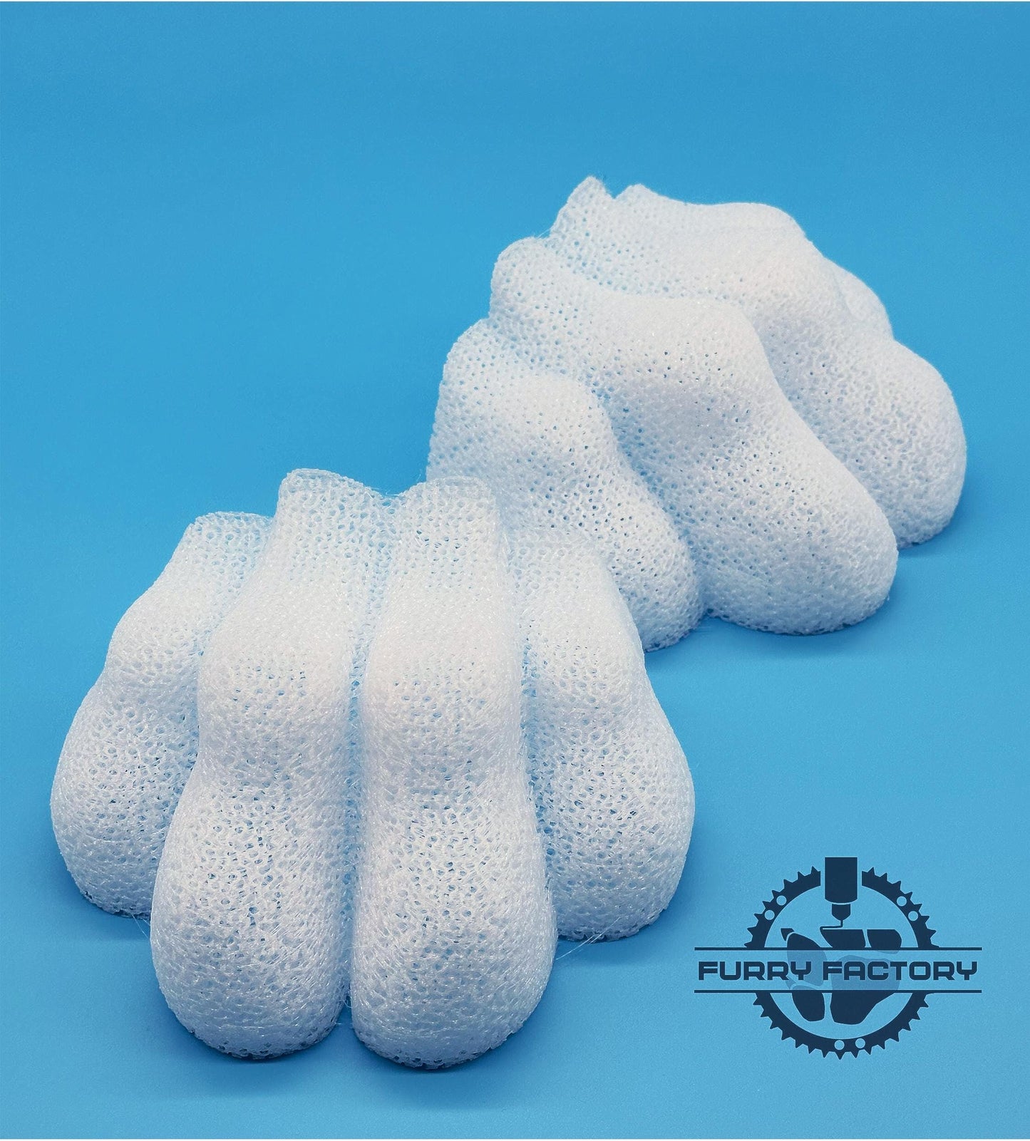 Realistic Fursuit Toes: Anatomical TPU Flexible Parts for Anthropomorphic Feetpaws
