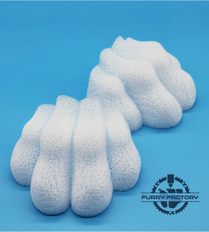 Realistic Fursuit Toes: Anatomical TPU Flexible Parts for Anthropomorphic Feetpaws