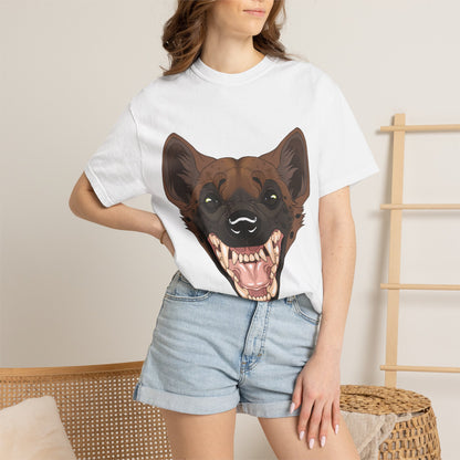Animal Kingdom Shirt | Animal Kindom Tee | Hyena Graphic T-shirt: Wildlife Safari Lover's Cotton Top
