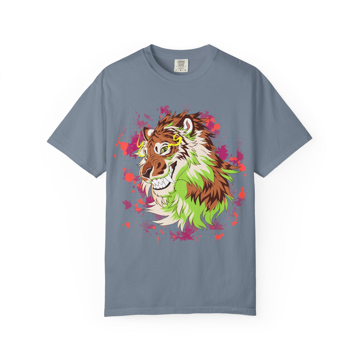 Furry Tiger T-Shirt | Big Cat Tee | Animal Lover Gift | Furry shirt | Animal Kingdom Shirt | Wearable Anthropomorphic Art
