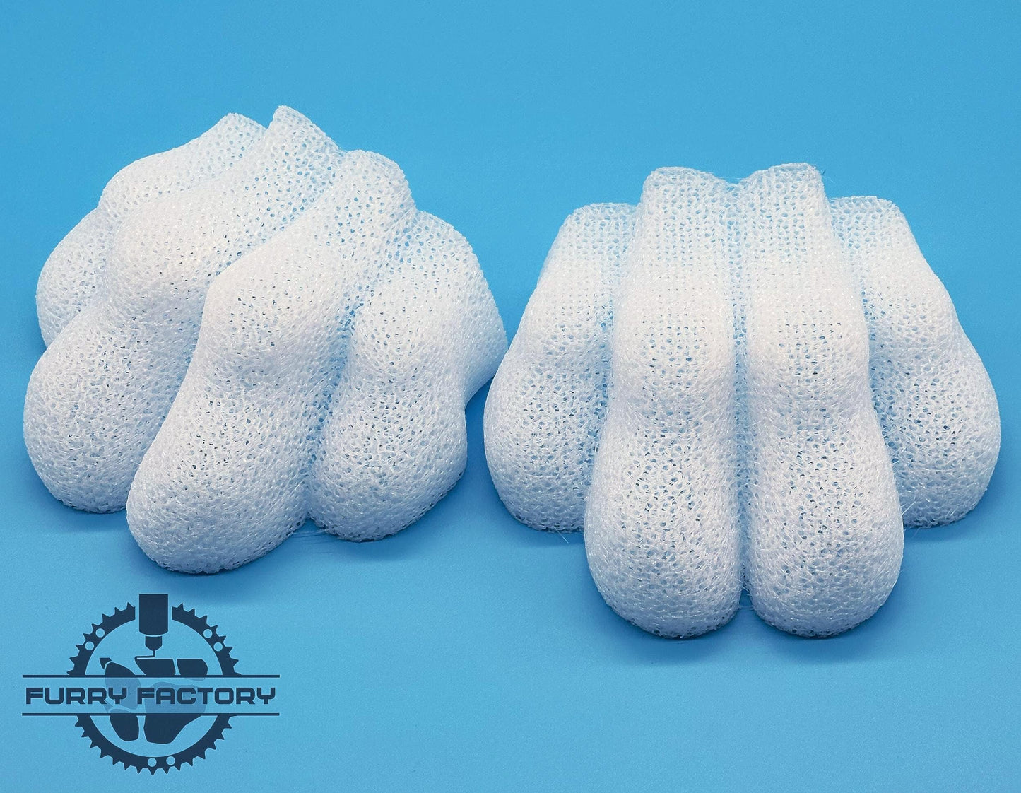 Realistic Fursuit Toes: Anatomical TPU Flexible Parts for Anthropomorphic Feetpaws