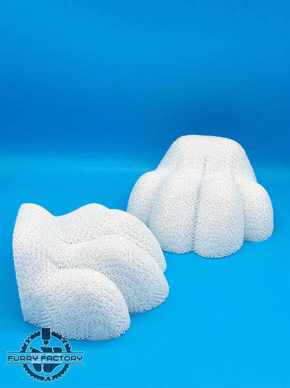 Toony Fursuit Toes: Quetschbare TPU-Flexible Schaumstoffteile für leichte Feetpaws