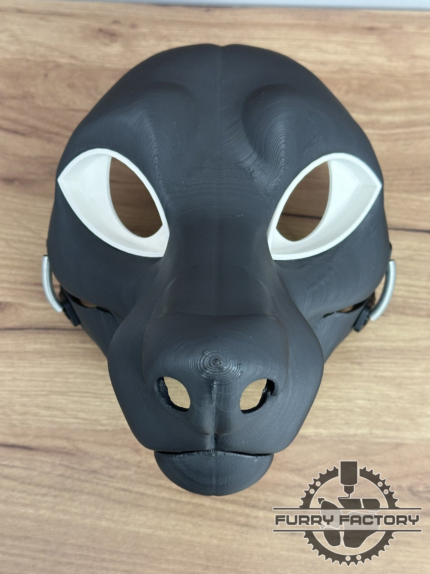 Fox fursuit Head Base, Semi Toony, 3D Printed Moving Jaw