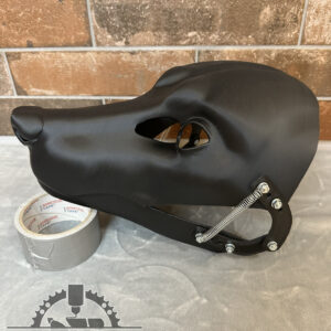 Fox Fursuit Head Base: Moving Jaw, For Realistic Canine Costume, 3D Printed