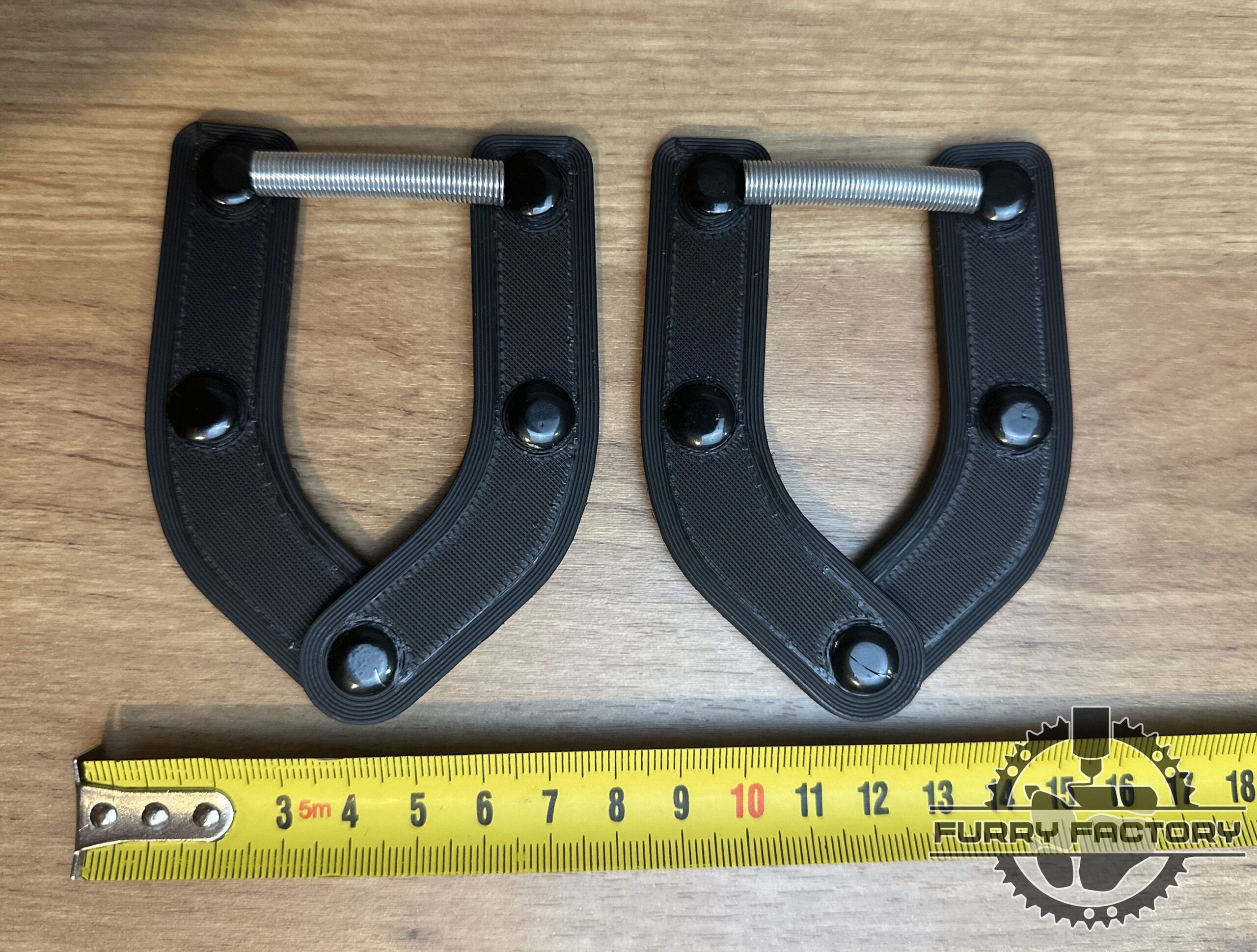 Fursuit Hinges with Springs & Bolts - Durable 3D Printed 2 Fursuit Hinges with Springs & Bolts - Durable 3D Printed - obrazek 2