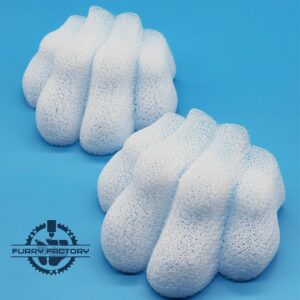 Realistic Fursuit Feet Paws: Durable TPU Toes