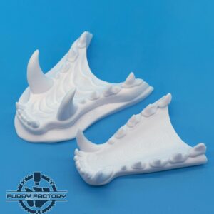 Fox Fursuit Jaw Set – Realistic 3D Printed , Matching Our Head base
