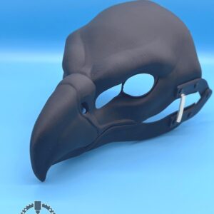 Eagle / Bird / Gryphon Fursuit Head Base with Moving Jaw - 3D Printed, Realistic