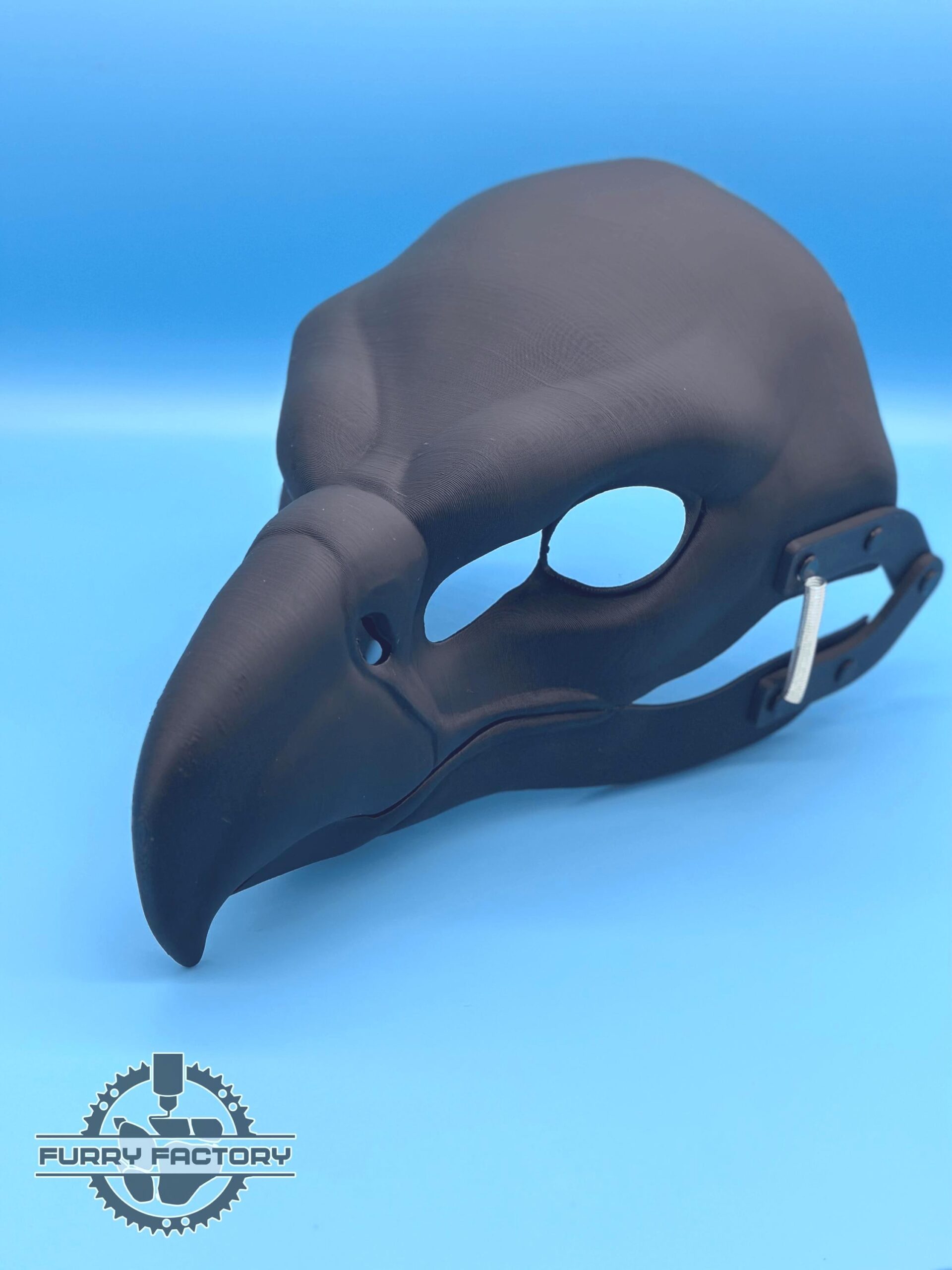 Eagle / Bird / Gryphon Fursuit Head Base with Moving Jaw - 3D Printed, Realistic 1 Eagle / Bird / Gryphon Fursuit Head Base with Moving Jaw - 3D Printed, Realistic